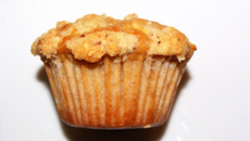 Muffins aux pommes et au streusel