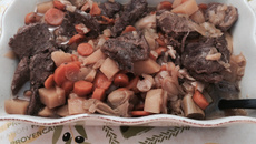 Sanglier et légumes cocotte minute