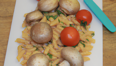 Macaronis tomates et champignons