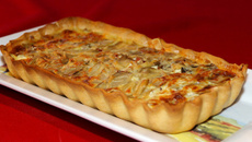 Tarte aux blettes et poulet