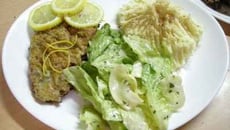 Escalopes panées au roquefort