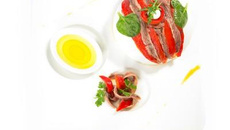 Poivrons et anchois marinés à l'huile d'olive de Corse Oliu di Corsica