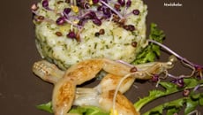 Risotto aux grenouilles et au cerfeuil