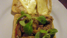 Hamburger agneau aux épices du sud