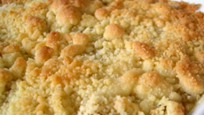 Crumble ananas gingembre