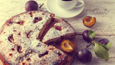 Moelleux aux prunes d'ente