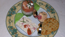 Verrine saumon/concombre