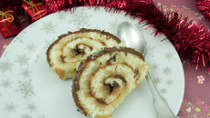 Bûche de Noël facile et rapide