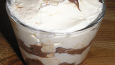 Tiramisu cookie, banane, Nutella