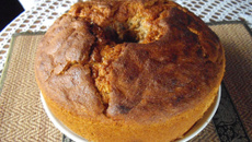 Gâteau éponge à la goyave