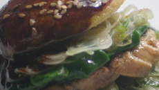Hamburger Aquitain à la pomme du Limousin et Foie gras de canard