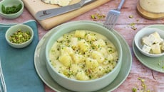 Gnocchi au Gorgonzola AOP et pistaches grillées