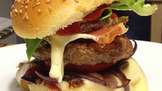 Burger auvergnat et son ketchup maison