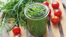 Pesto de roquette à la pistache