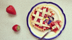 Tarte aux fraises légère et rapide
