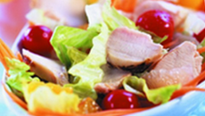 Salade de lapin aux zestes d'agrumes