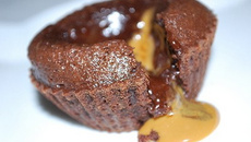 Coulant au chocolat à la pâte de spéculoos