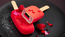 Eskim'ô rose de Toulouse au bouquet de violettes