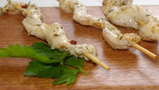 Brochettes de poulet mariné façon créole