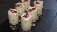 Tiramisu aux groseilles