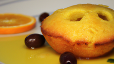 Moelleux à l'orange et à l'huile d'olives