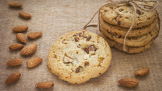 Cookies au chocolat et aux amandes