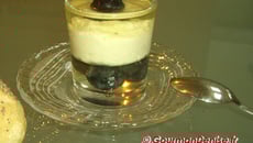 Crème de roquefort Papillon en gelée de muscat