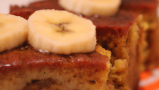 Gâteau à la banane express