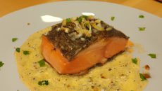 Pavé des saumon grillé et son chouchou
