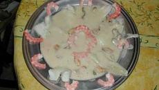 Filets de flétan sauce au maroilles et aux moules