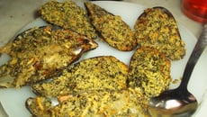 Moules farcies au beurre d'escargot