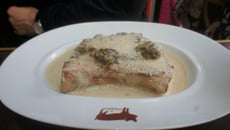 Côtes de veau aux morilles