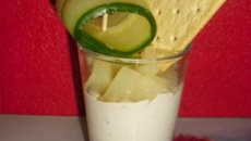 Mousse de thon et concassé d'ananas