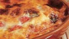 Clafoutis de tomates cerises