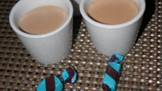 Panacotta menthe et chocolat