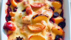 Méli-Mélo de fruits en gratin