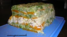 Terrine de brocolis au lait de coco