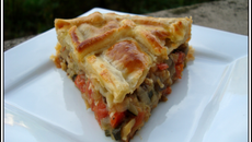 Tourte à la ratatouille