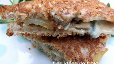 Croque poire-bleu