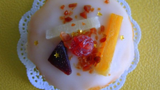 Cupcakes rose champagne