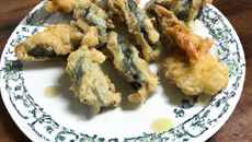 Huîtres en tempura