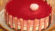 Bavarois citron et framboises