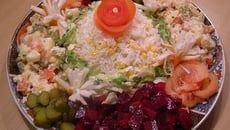 Salade composée au riz