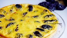 Clafoutis de pruneaux façon Alain Ducasse