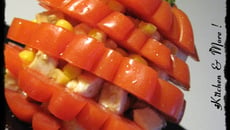 Mille-feuilles tomates mozarella