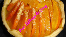 Tartelette au Kaki Persimon