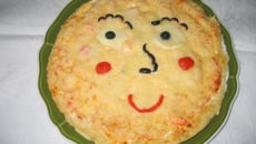 Pizza au saumon fumé rapide