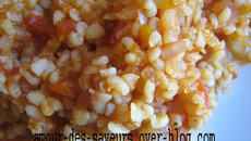 Boulgour aux tomates