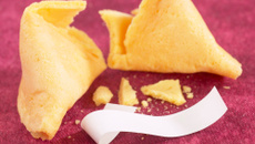 Fortune cookies à la vanille