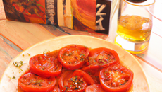 Tarte tomate & huile d'olive